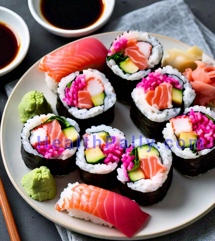 Common Types of Sushi Rolls in Restaurant